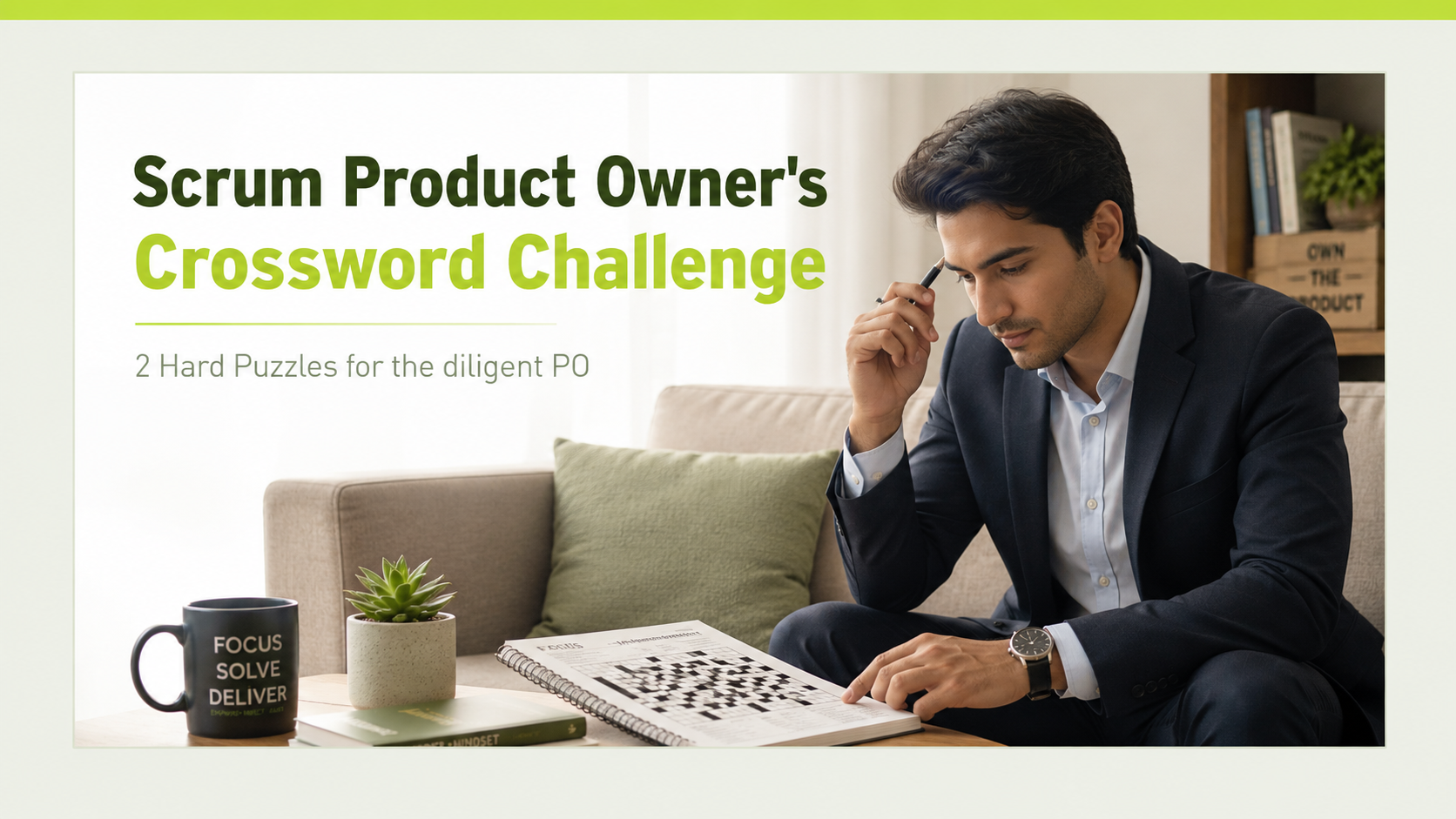 Scrum PO Crossword Challenge